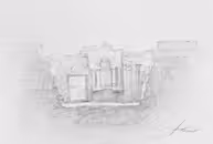 The ruins of the ancient synagogue Baram, 2023