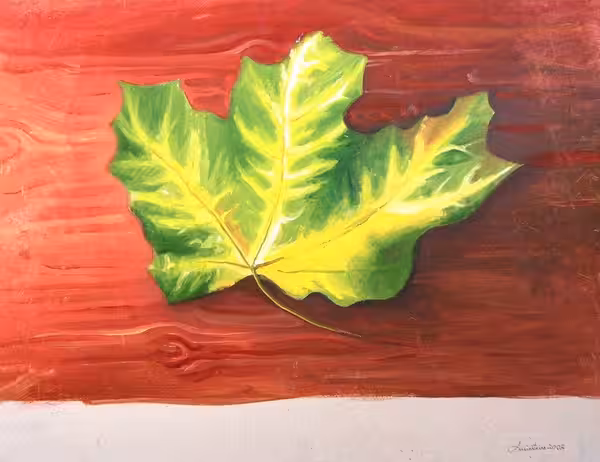 Autumn leaf, 2002