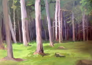 Inside Engure forest, 2003