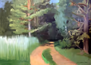 Way to a deep forest, 2003