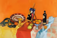 Picasso muse still life, 2004