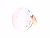 Plate with some leftover, 2014