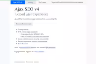 Ajax SEO (2010 - 2022)